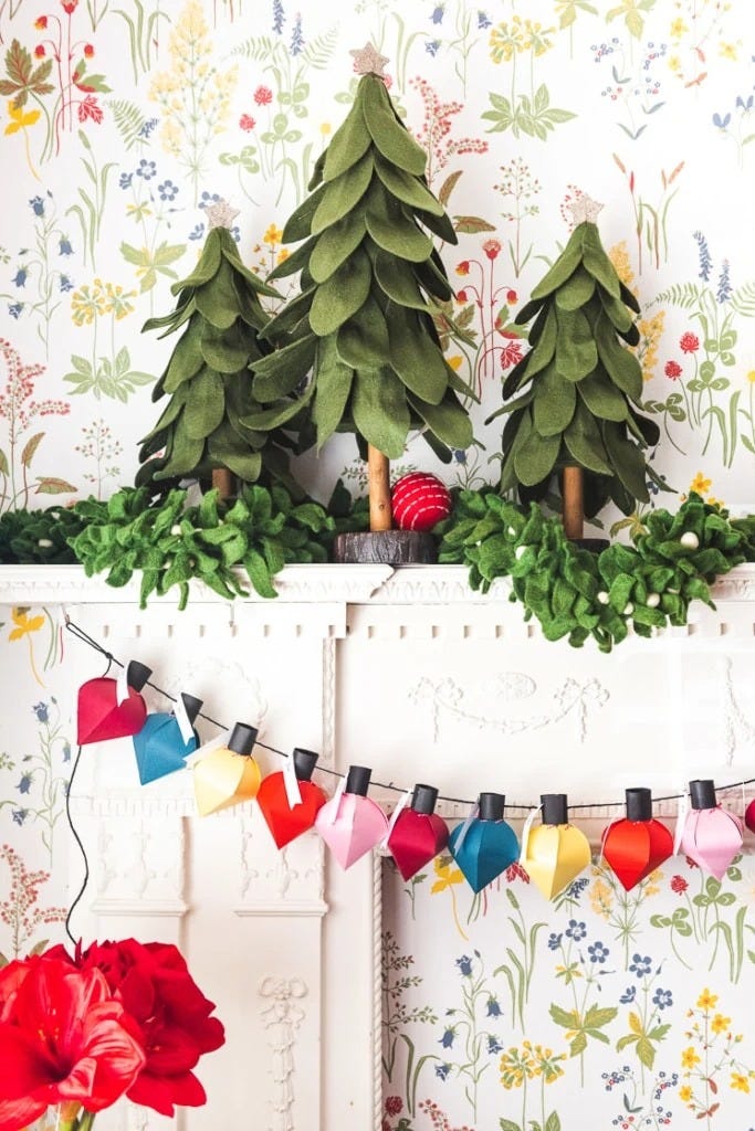 christmas decoration ideas bulbs advent calendar