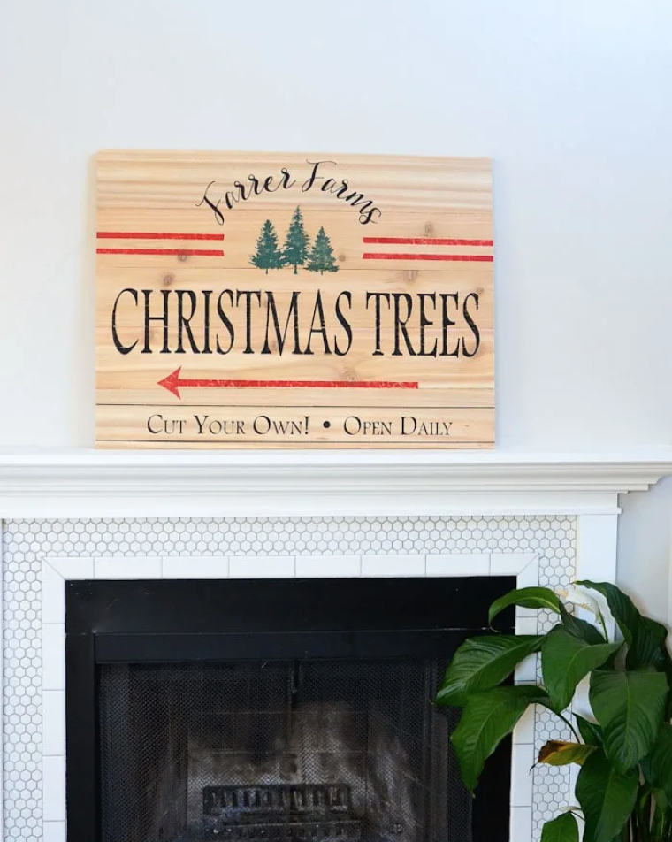 christmas decoration ideas christmas tree farm sign