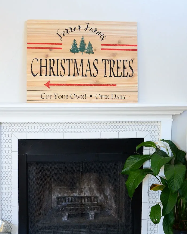 christmas decoration ideas christmas tree farm sign