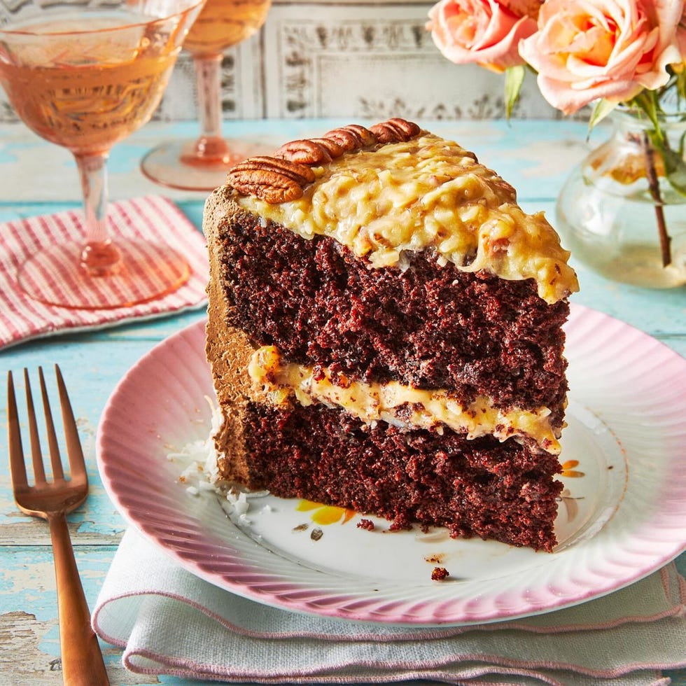 christmas desserts german chocolate cake