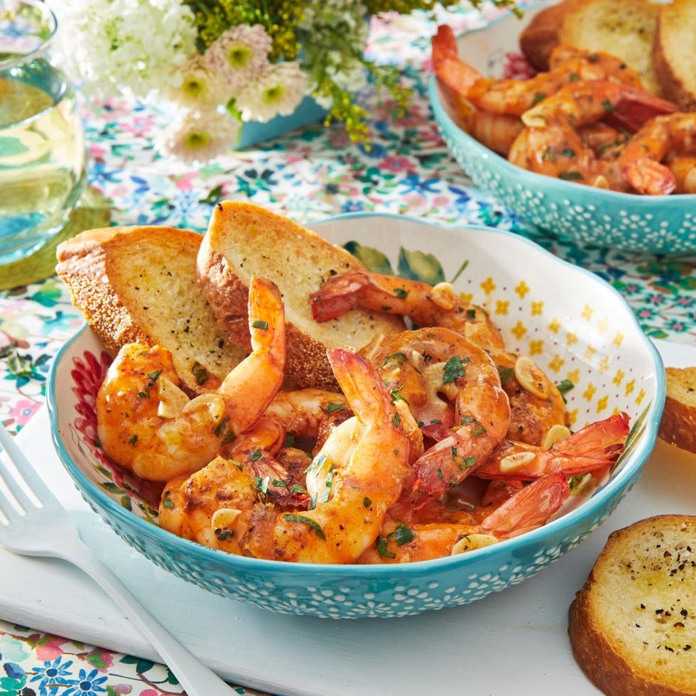 christmas dinner for two garlic shrimp