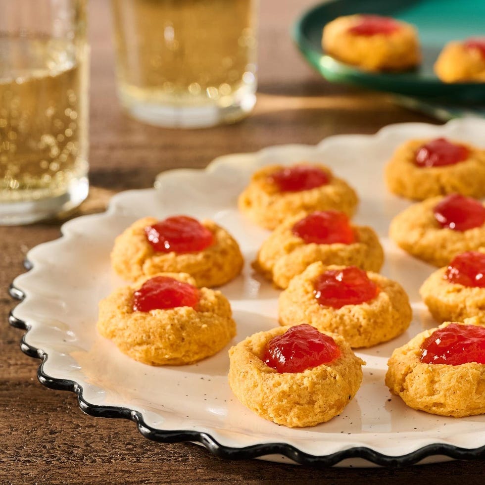 pimento cheese thumbprints crackers