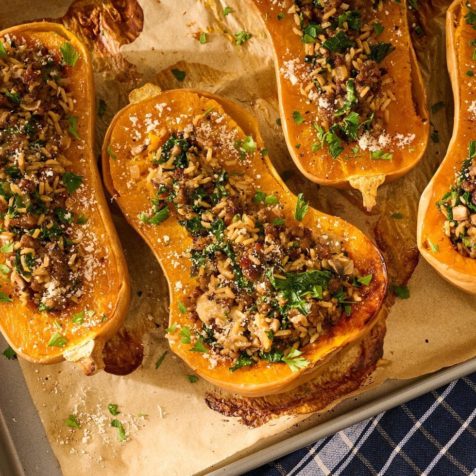 stuffed butternut squash