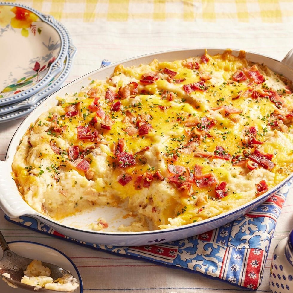 christmas dinner menu twice baked potato casserole twice baked potato casserole