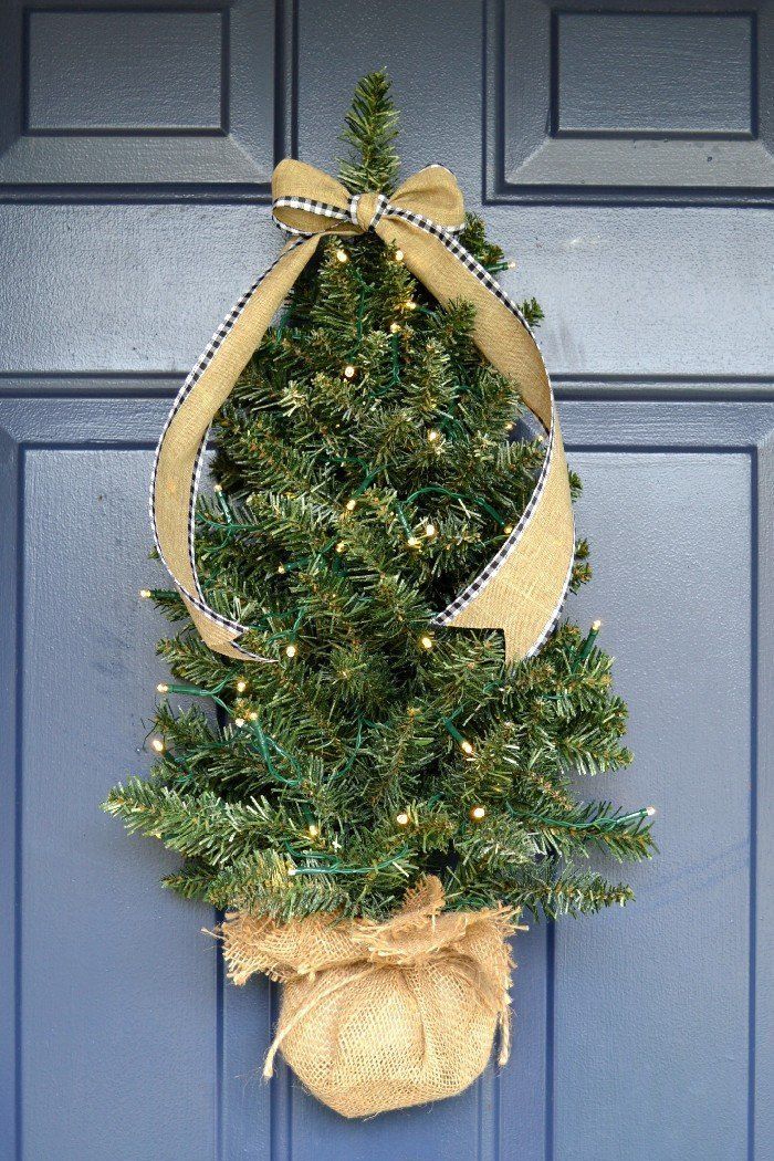 christmas door decorations front door christmas tree