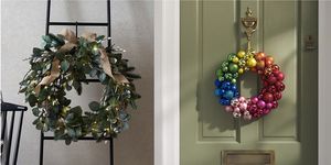 christmas door wreaths
