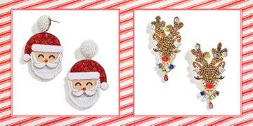 cute christmas earrings