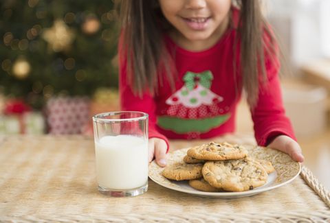 christmas eve traditions cookies and milk