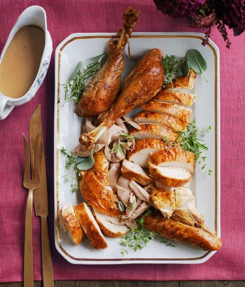 christmas foods best holiday recipe garlic and herb roasted turkey