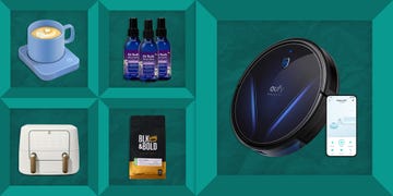 coffee mug warmer, sleep spray, robovac 15c max robot vacuum, blk and bold coffee, trizone air fryer