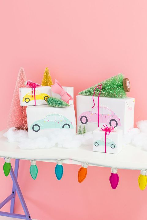 trees christmas gift wrapping ideas