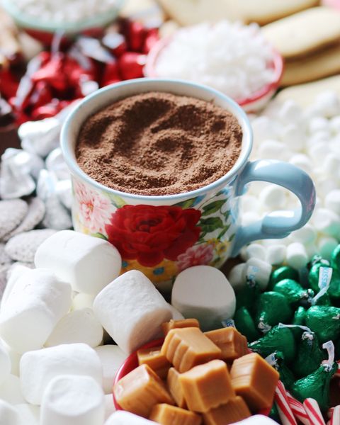 christmas hot chocolate board tutorial