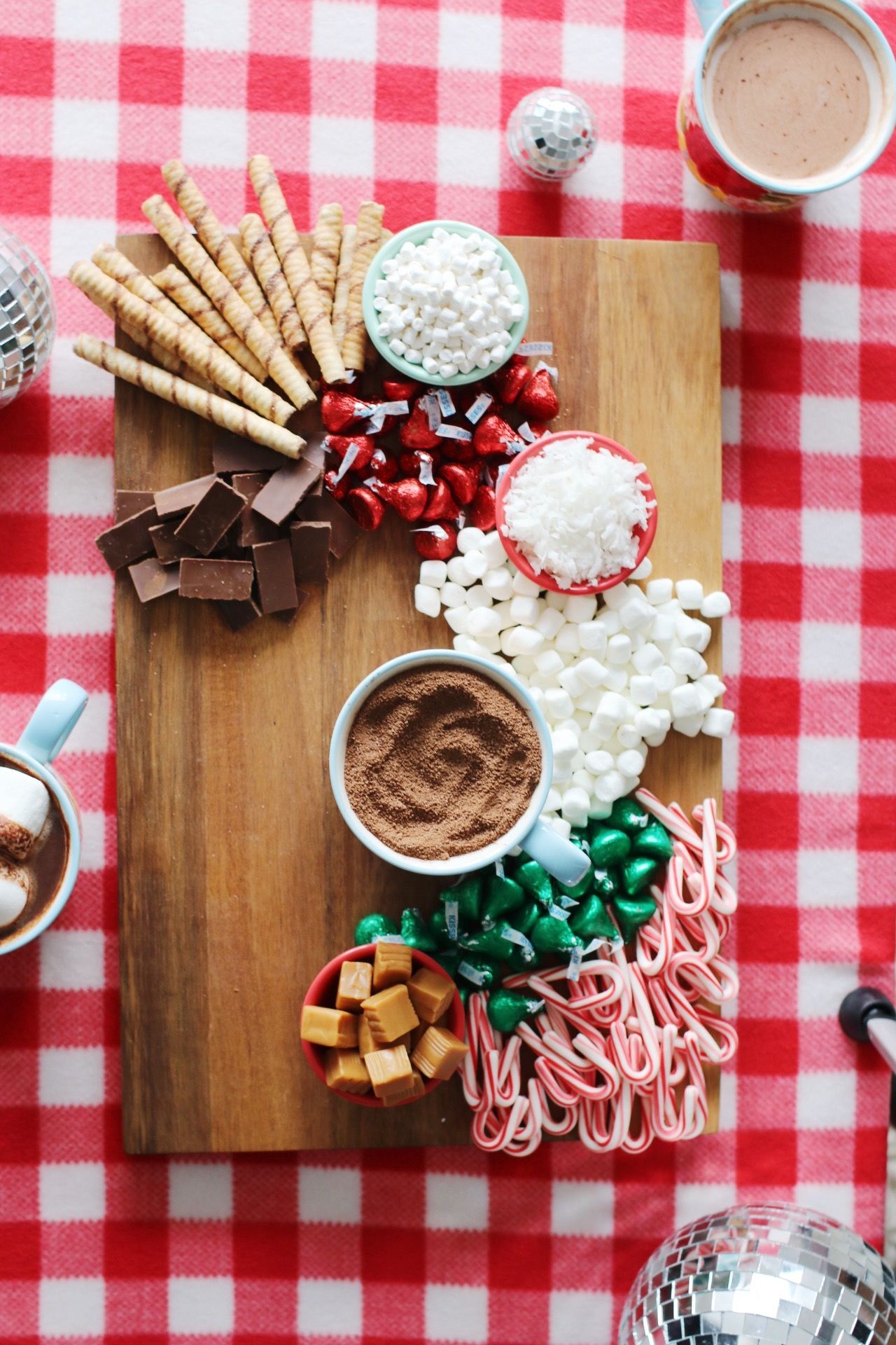 Hot Chocolate Charcuterie Board • Love From The Oven