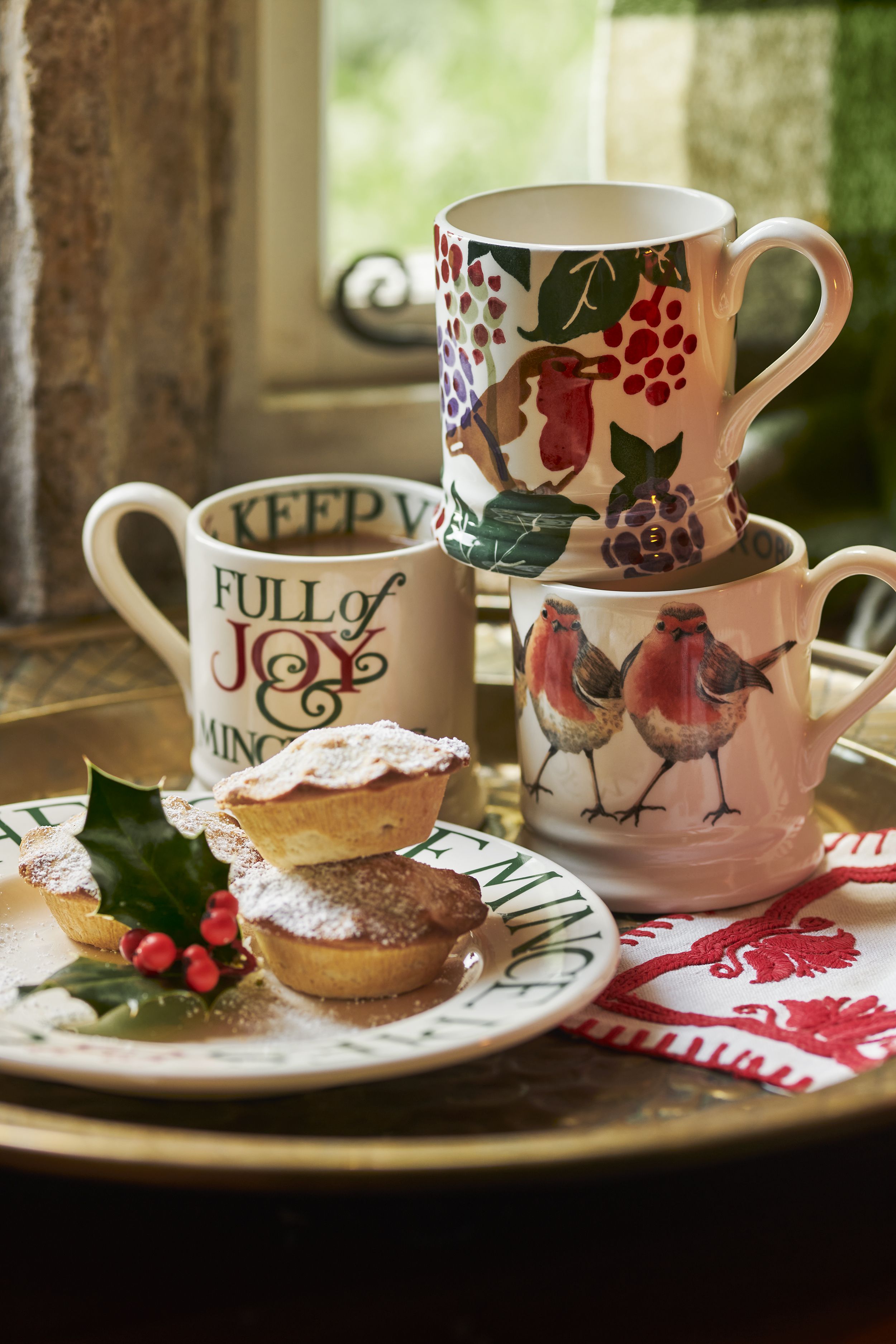 Emma bridgewater christmas outlet plates