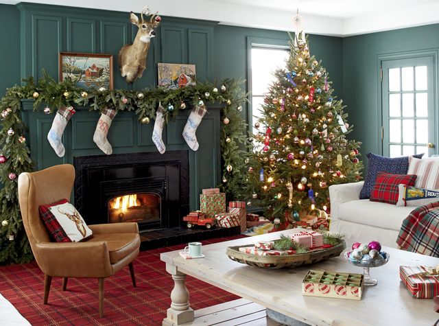 Christmas Decorations Ideas For Living Room Without Tree