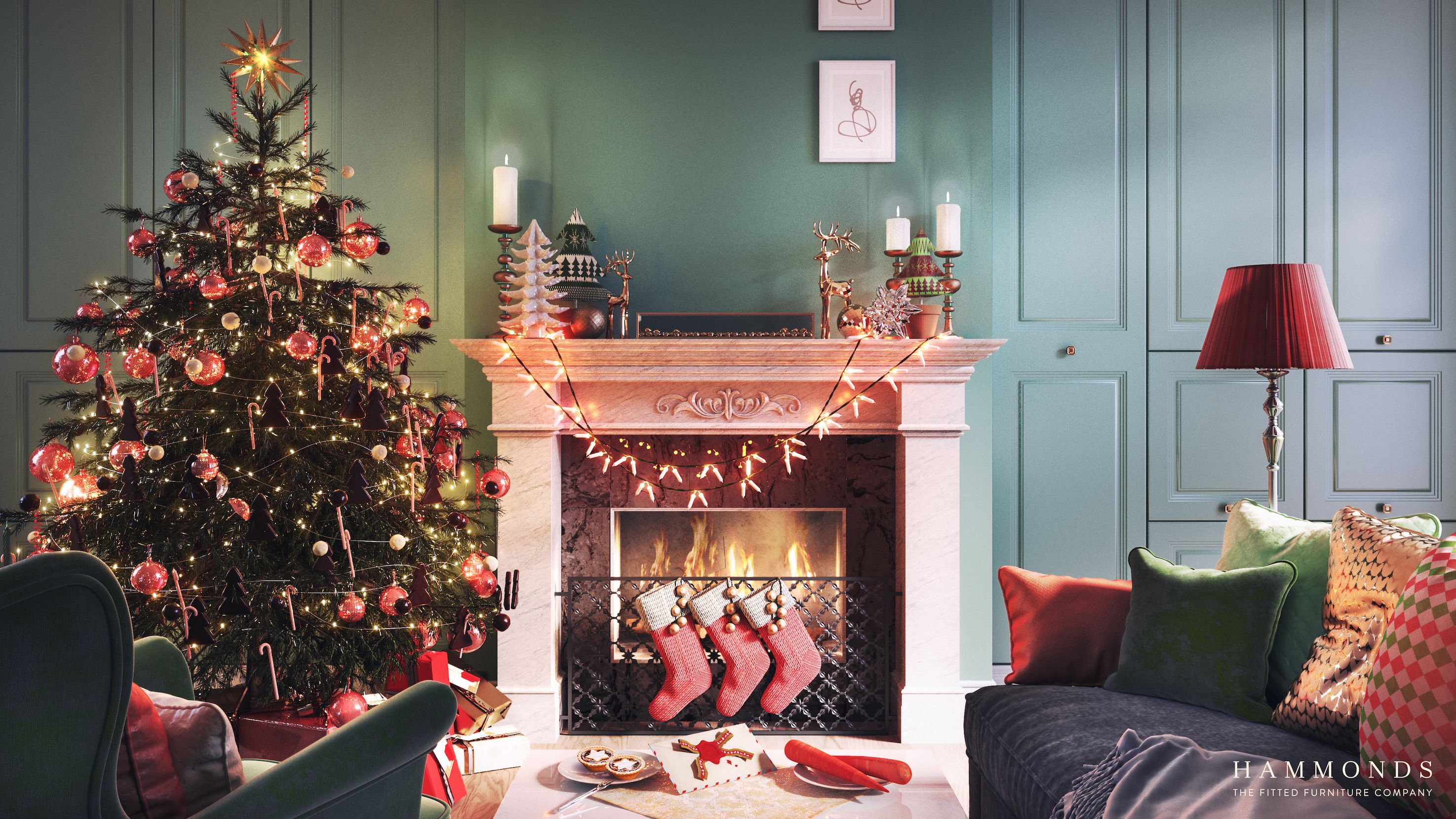 6 Christmas Living Room Decorations From Around The World