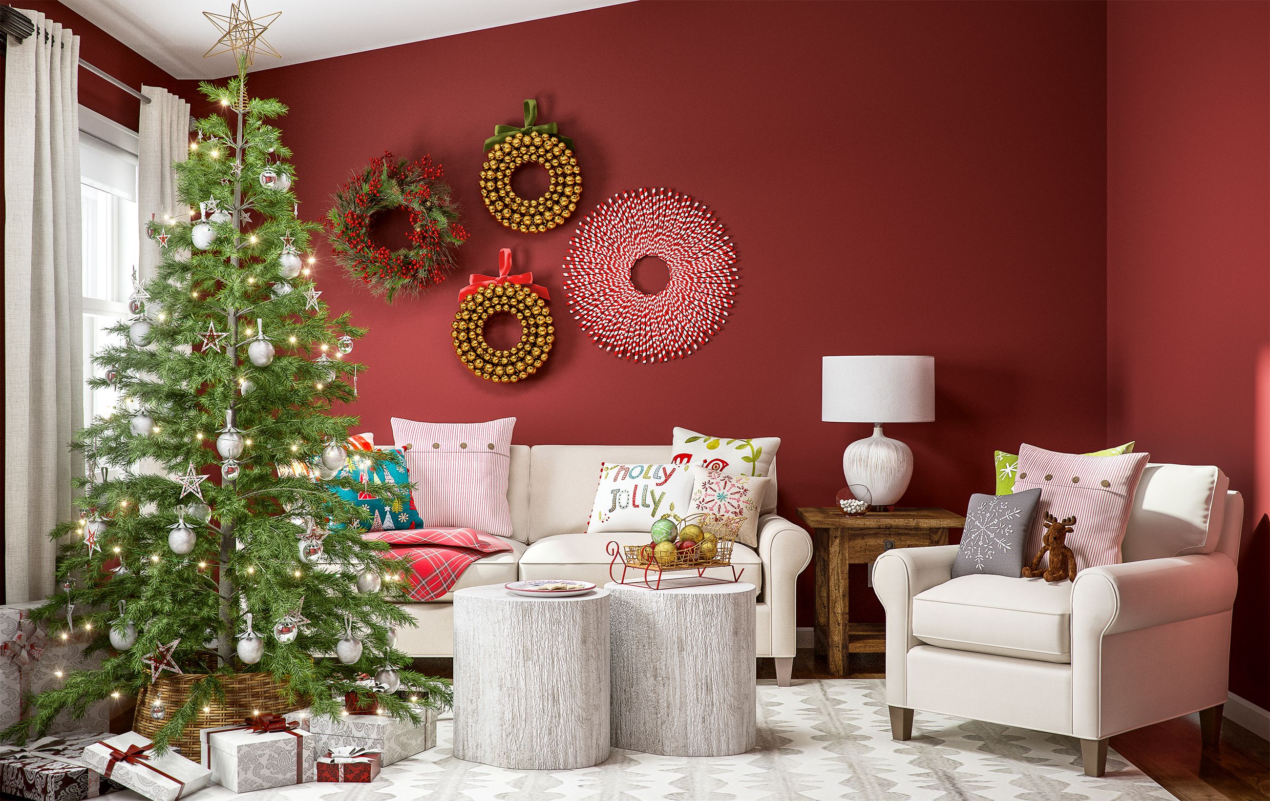 10 stylish indoor Christmas Decorating Ideas - Sincerely Miss J