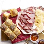 christmas lunch ideas ham and cheese diy sandwiches