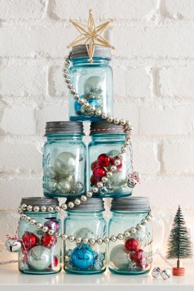 christmas mantel decorations mason jar christmas tree christmas mantel decorations mason jar christmas tree