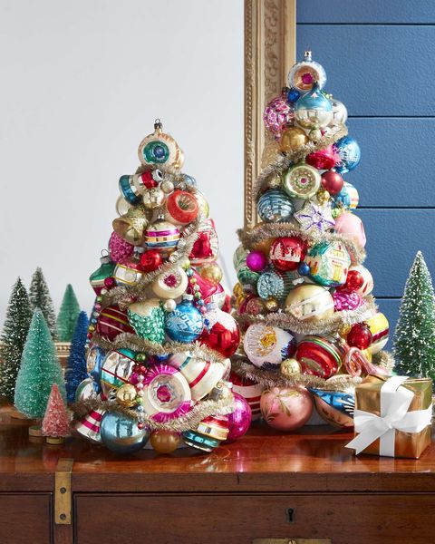 christmas mantel decorations ornament trees