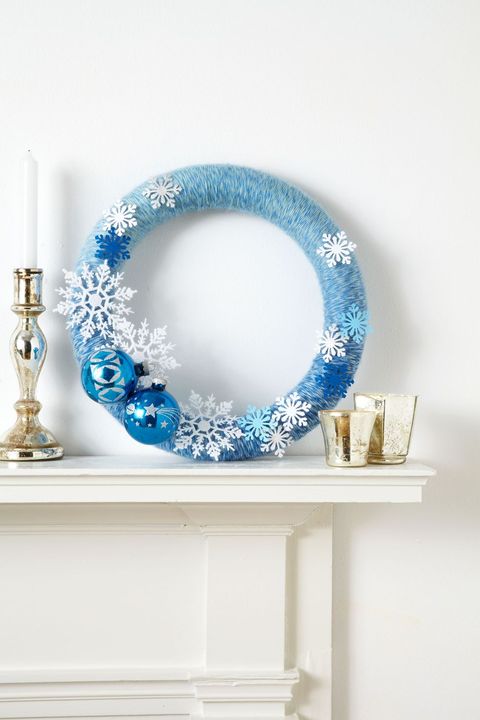 christmas mantel decorations winter wonderland wreath