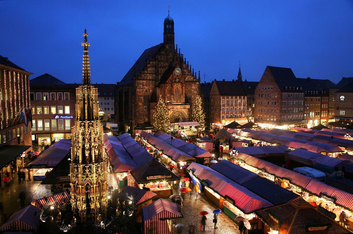 De Christkindlesmarkt in Neurenberg kan bogen op een traditie van vierhonderd jaar