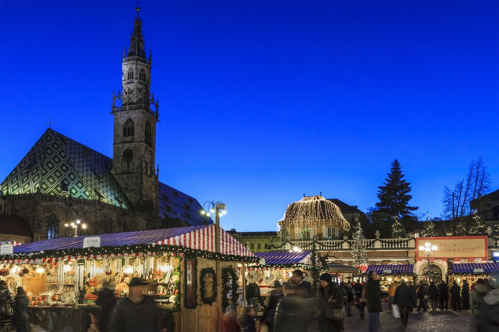 Christmas market in Bolzano, Italy