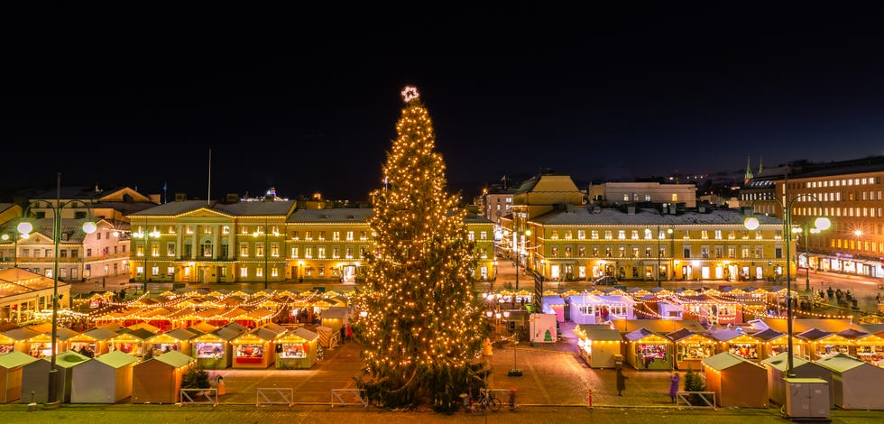mercadillo de navidad de helsinki finlandia