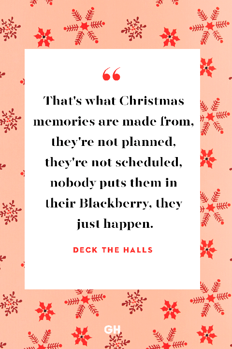 christmas movie quote by 'deck the halls'
