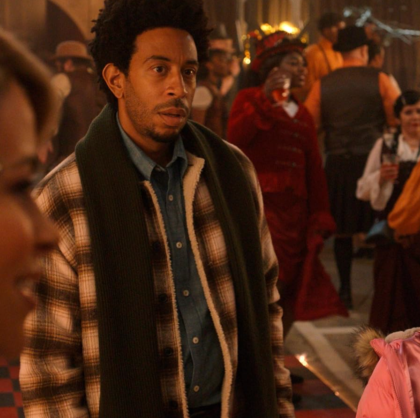 ludacris in dashing through the snow, a christmas movie on disney plus