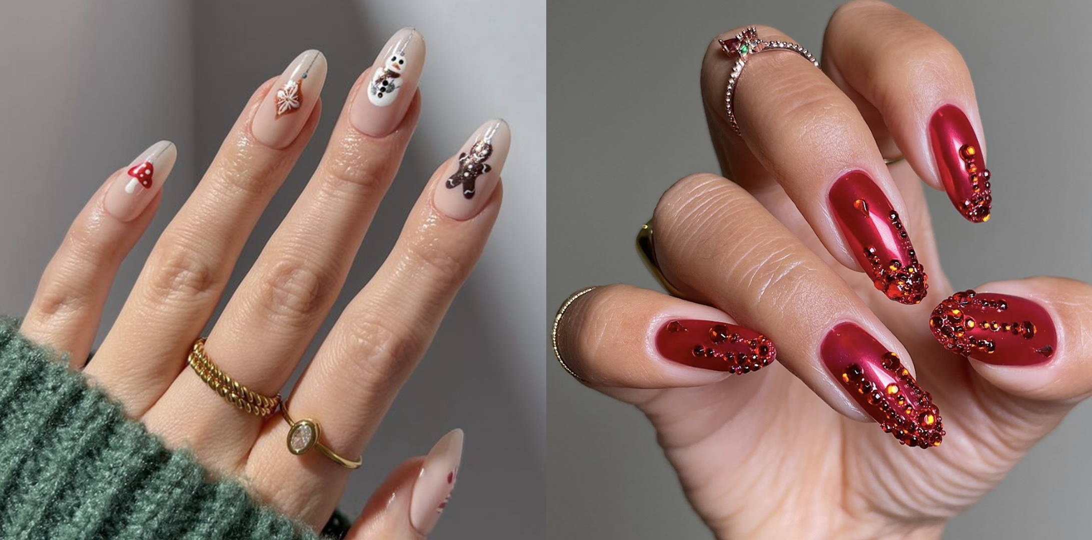 45 Christmas Nail Ideas That Will Sleigh the Holiday Season