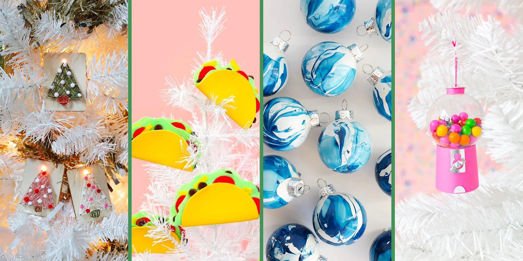 75 Best DIY Christmas Ornaments - Homemade Ornament Tutorials
