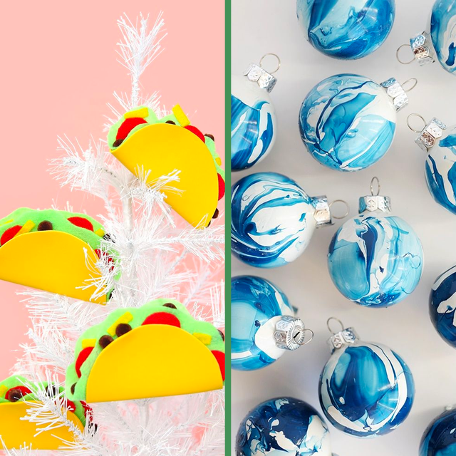 Creative Ornaments to Make with Clear Plastic or Glass Ornaments
