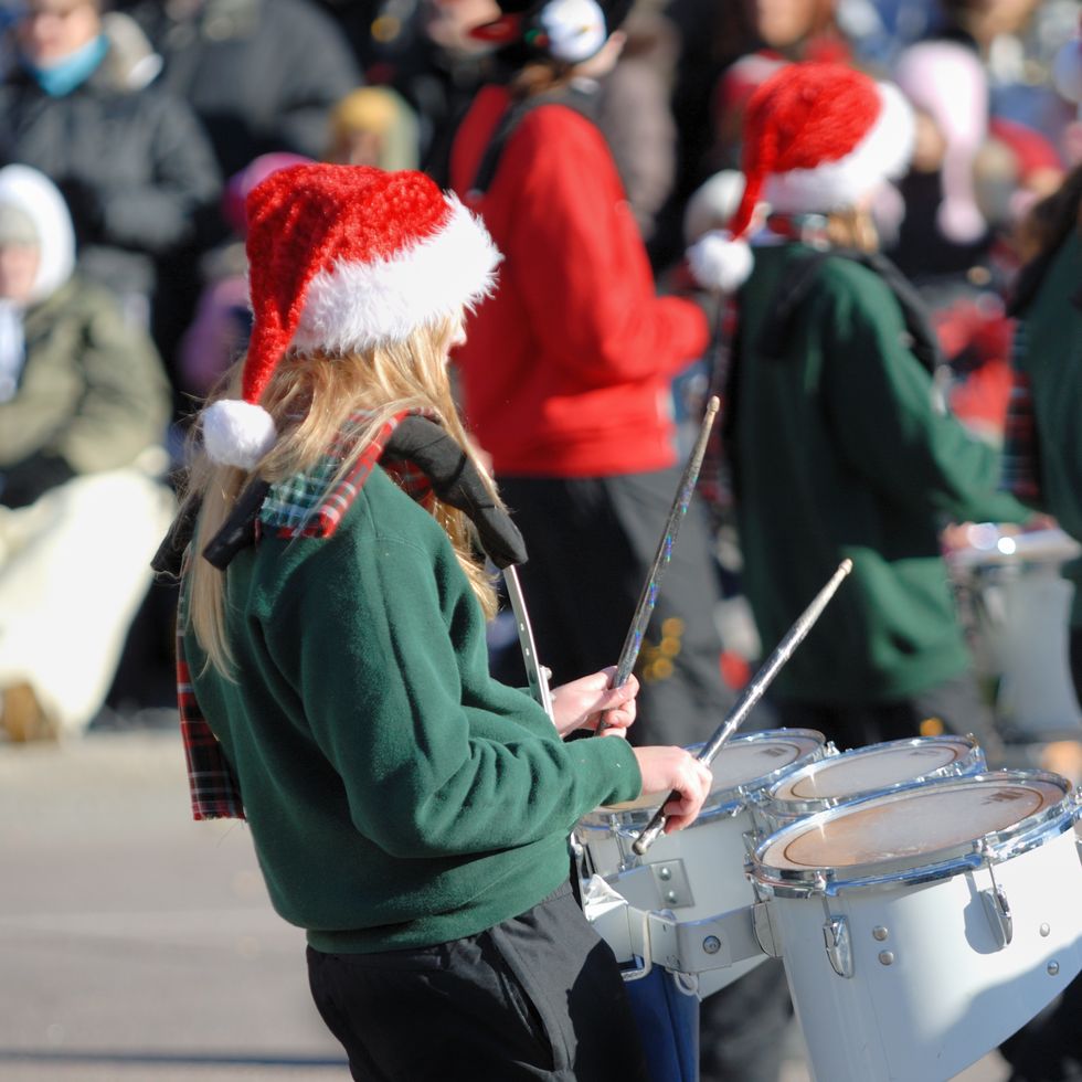christmas parade band