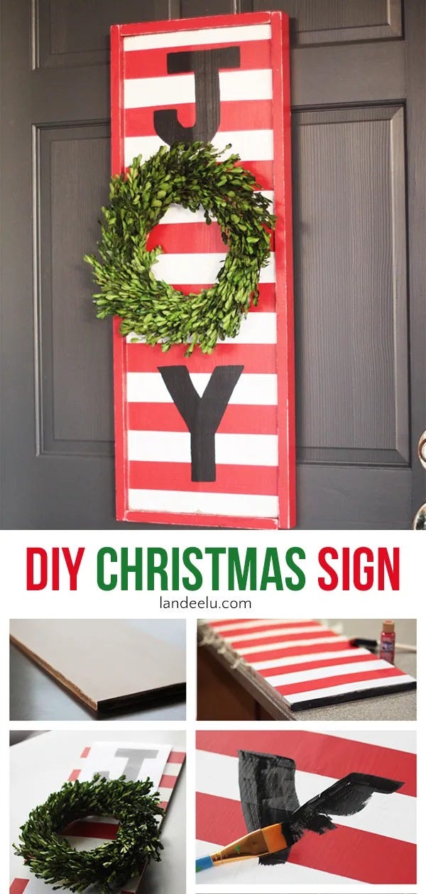 30 Best DIY Christmas Porch Decorations