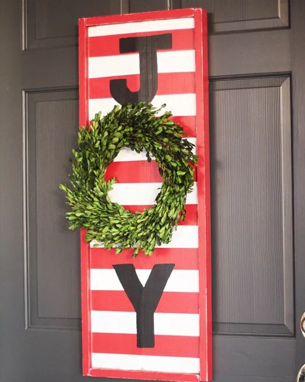christmas porch decoration christmas sign