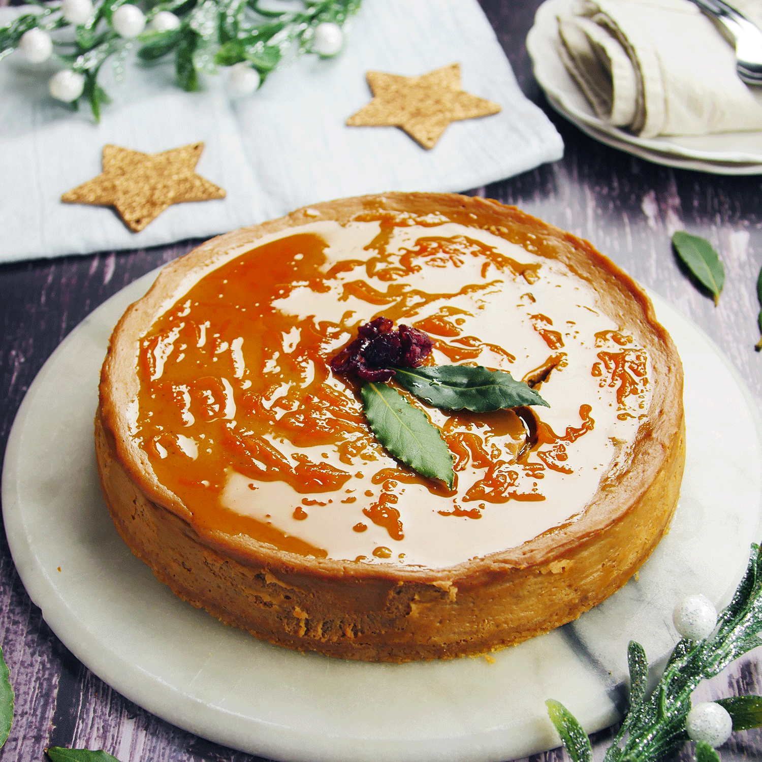 Christmas Pudding Cheesecake - Christmas dessert recipes