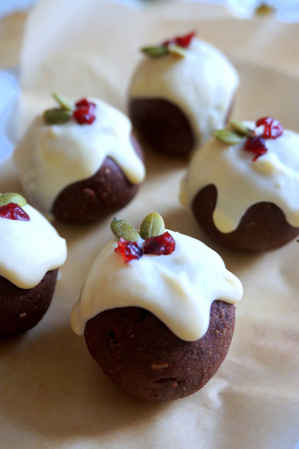 Christmas Pudding - Protein Bites