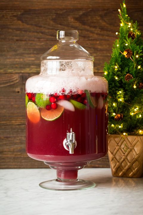 christmas punch recipes cranberry lime