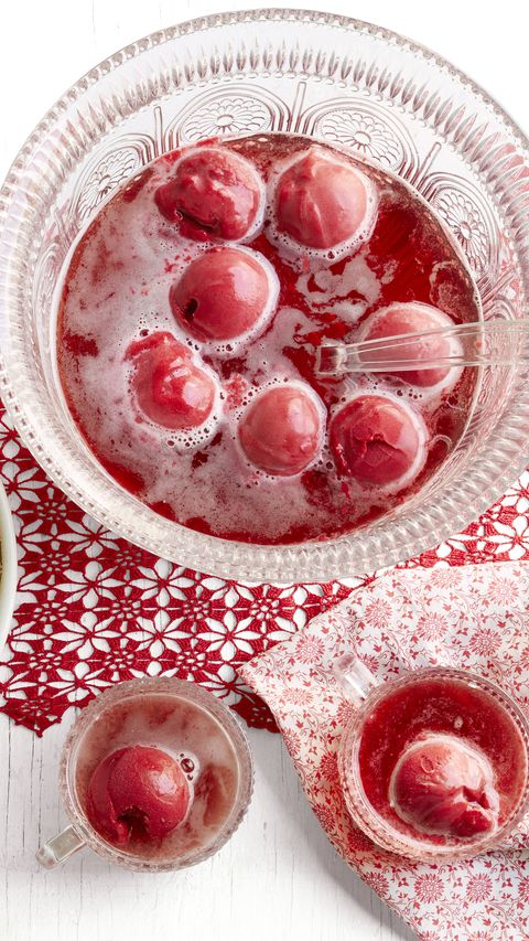 christmas punch recipes holiday sherbet punch