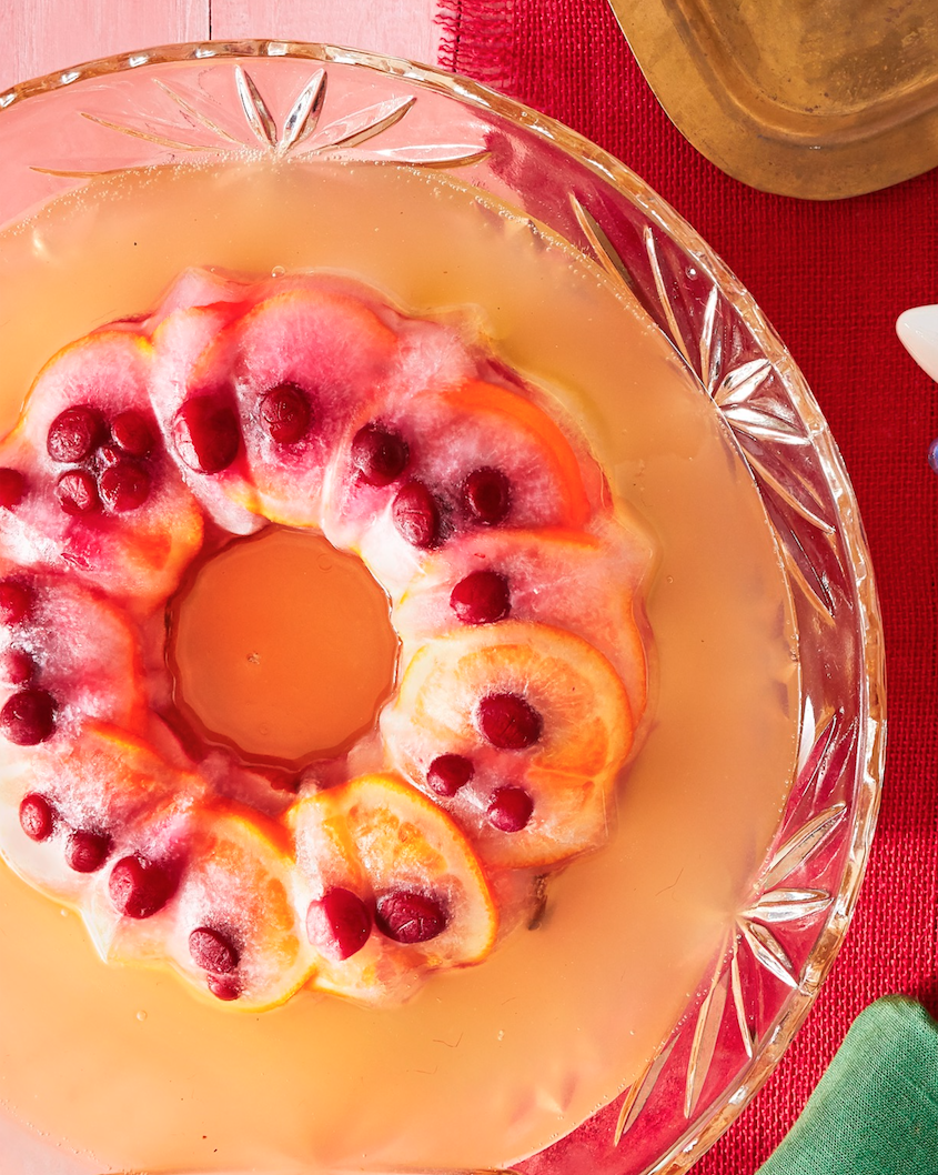 Sparkling Christmas Party Punch. - Half Baked Harvest