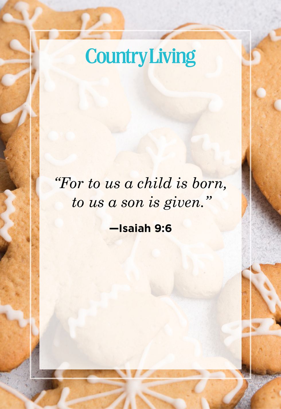 christmas quote from the book of isaiah