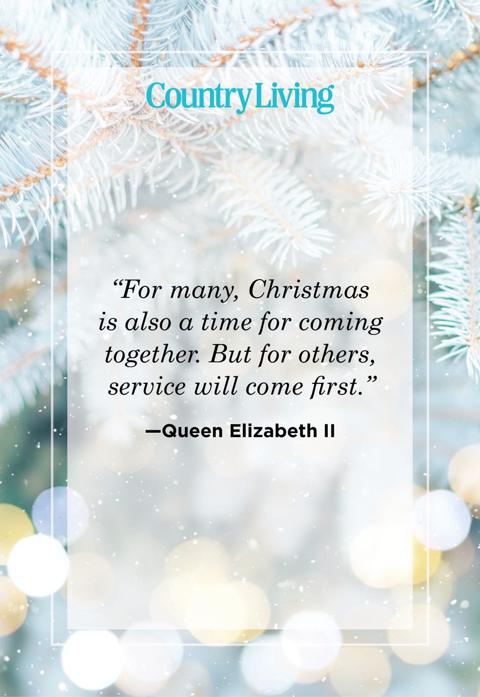 quote about christmas on a festive background