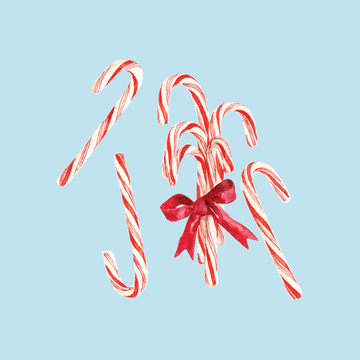 candy cane illustration