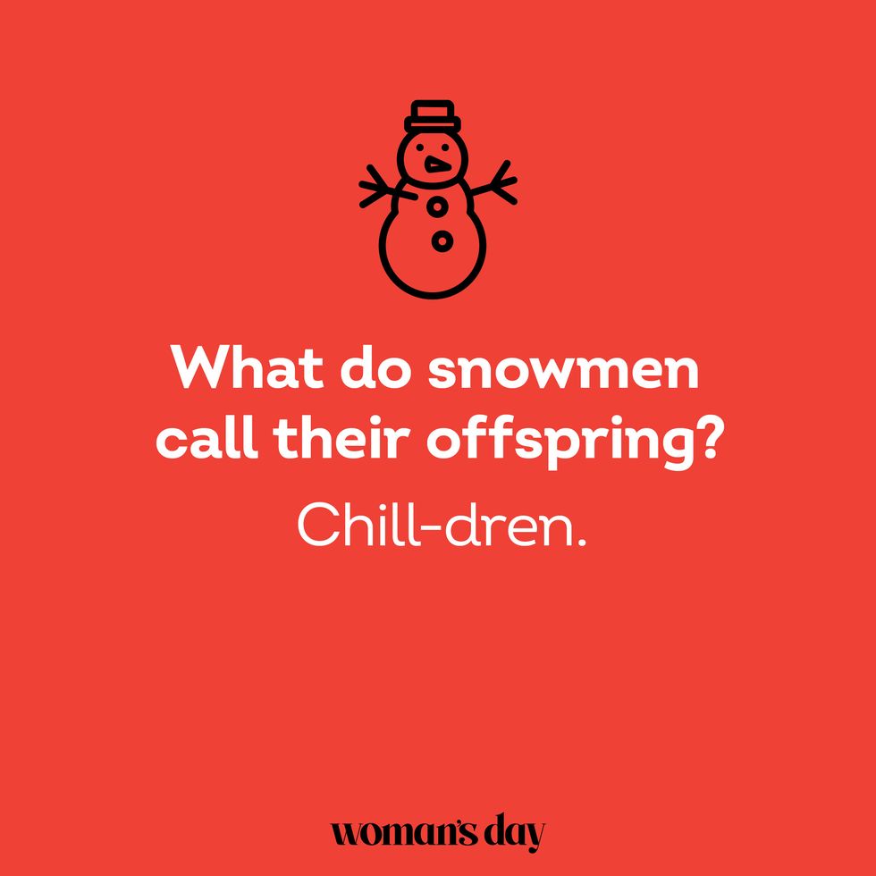 christmas riddles what do snowmen call their offspring chill dren