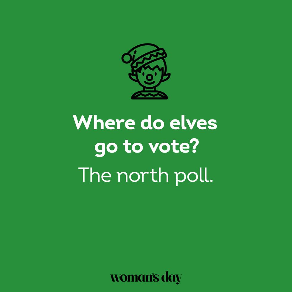 christmas riddles where do elves go to vote the north poll