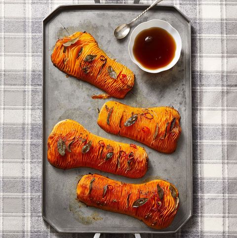 christmas side dishes hasselback butternut squash
