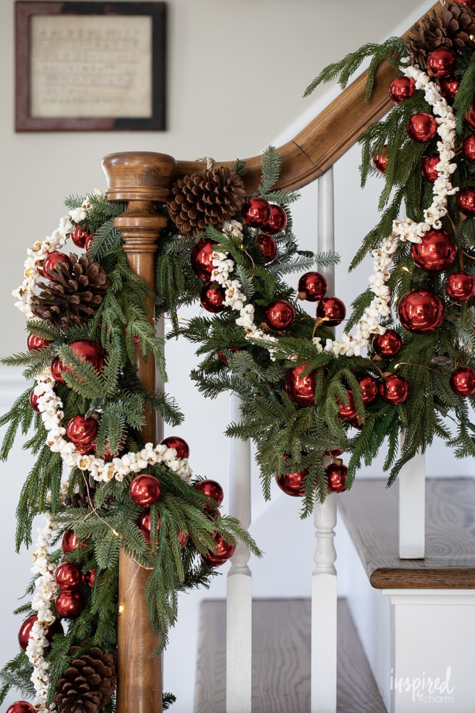 Elegant Double Draped Garland for Christmas Tree
