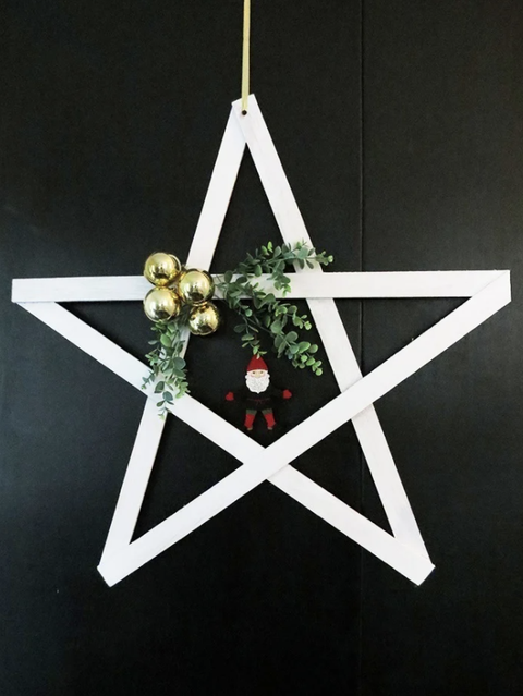 christmas star door decorations