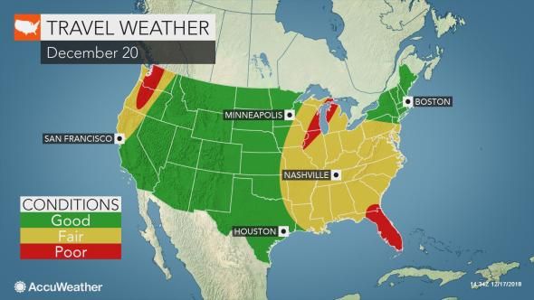 AccuWeather Reports A Major Storm Will Hit The Country Before Christmas